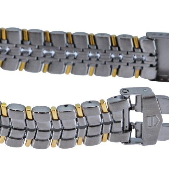 Vintage Ladies Tag Heuer 29mm 6000 Series Grey Dial 200M Two Tone Watch WH1352! - Picture 8 of 10